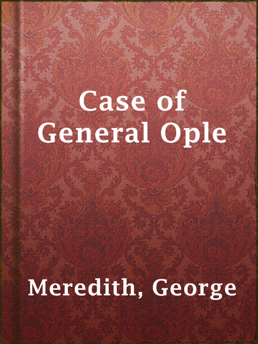 Cover image for Case of General Ople